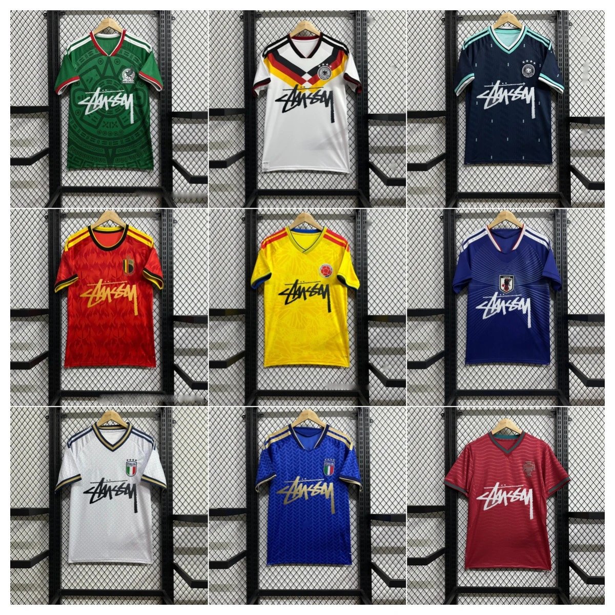 Stussy Football Jers