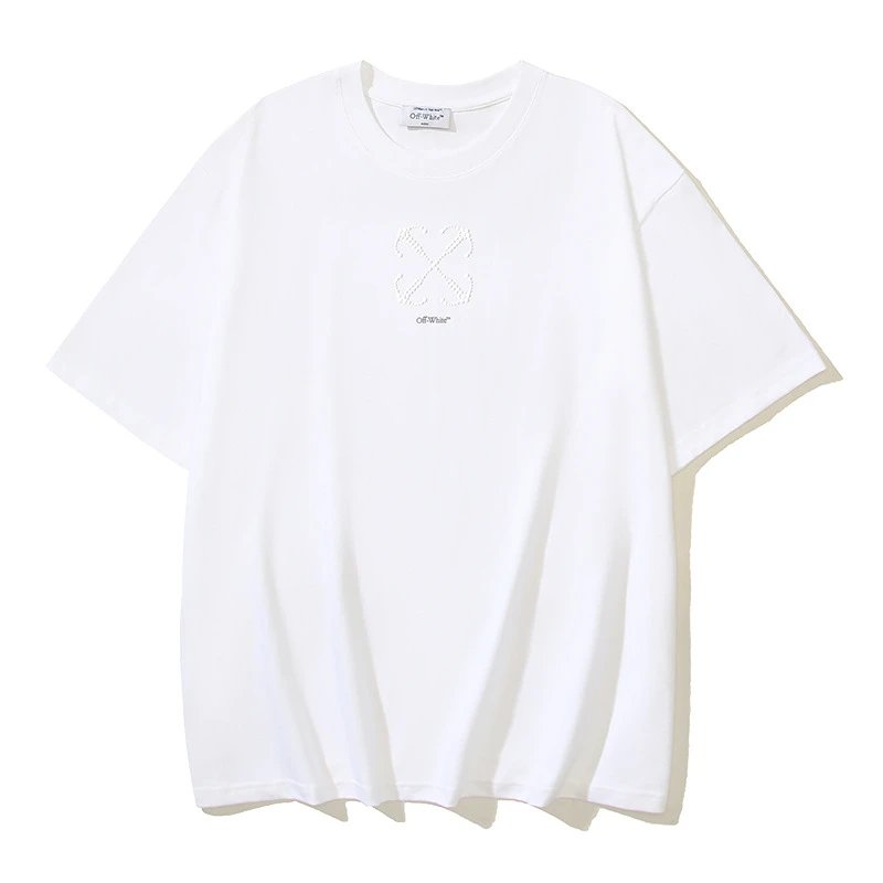 Off-White Melting Arrow Graphic White T-Shirt - 4