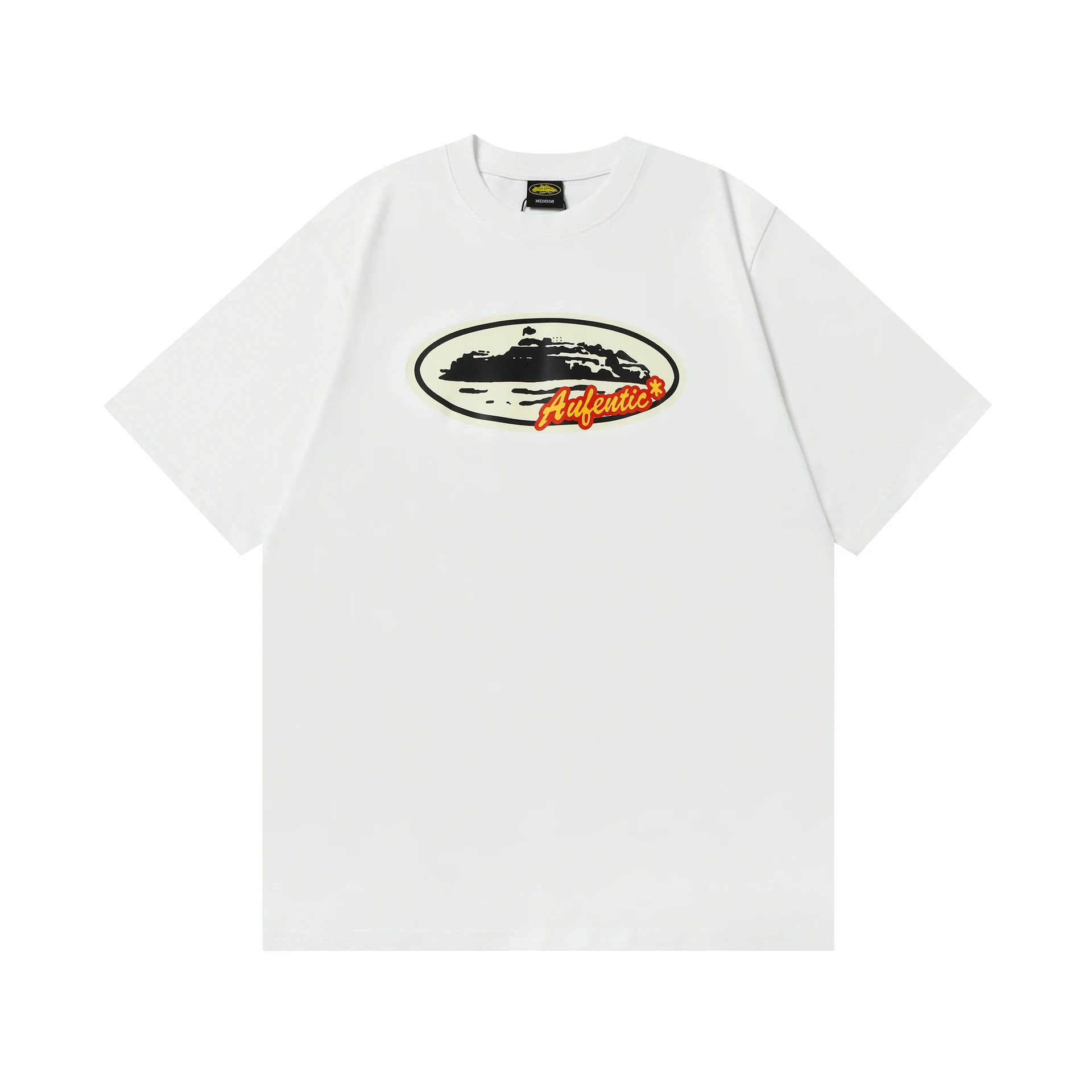 Design Flame Island Graphic T-Shirt White Tops.t Shirts - 17