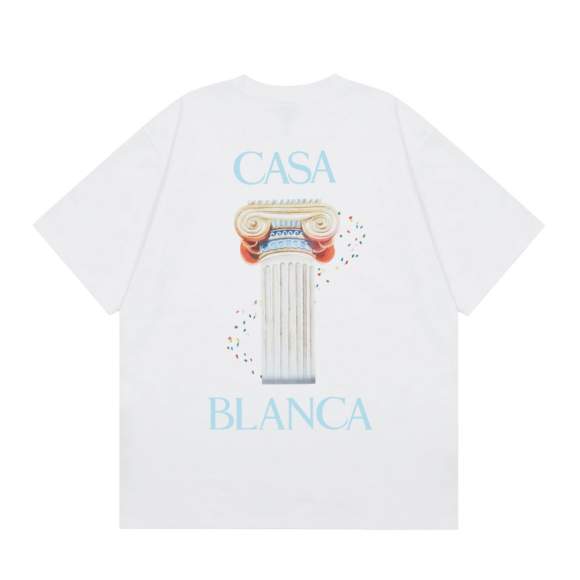 Casablanca Casa Blanca Pool Print White T-Shirt - 50