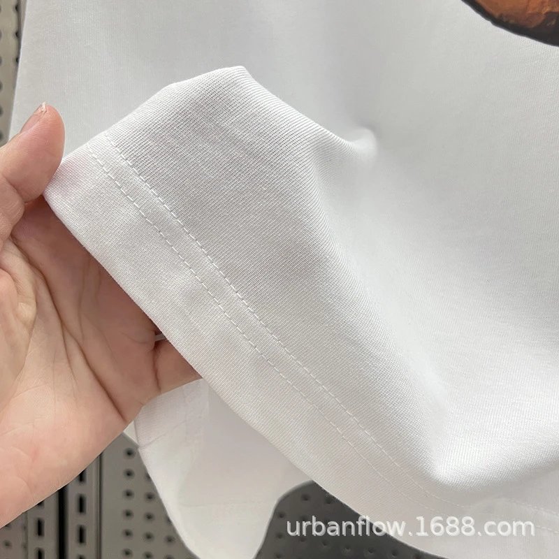 Design Scribble Star Logo White T-Shirt - 21