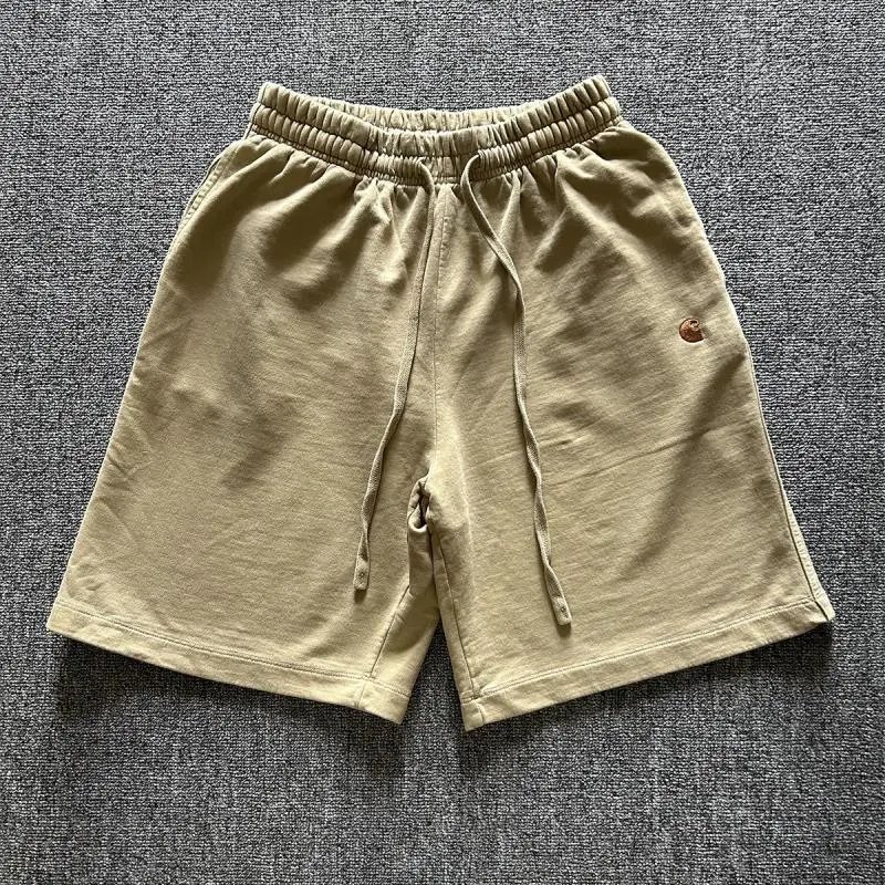 Carhartt Work In Progress Carhartt WIP Sweat Shorts Army Green Shorts - 7