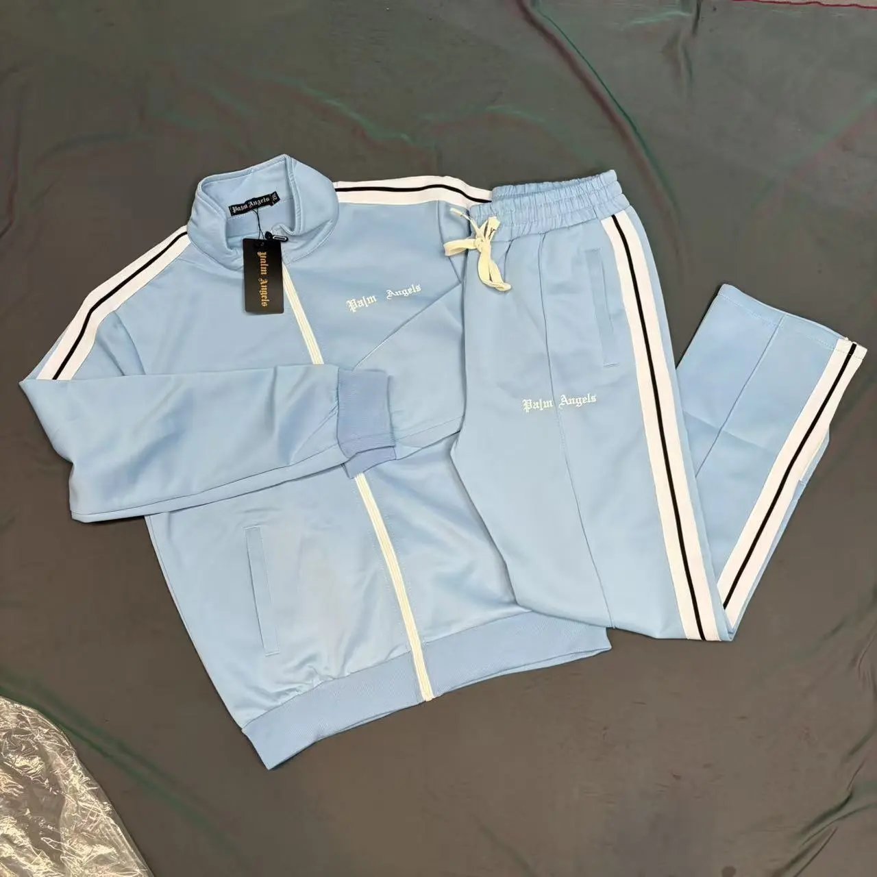 Palm Angels Track Suit Light Blue Tracksuit - 5
