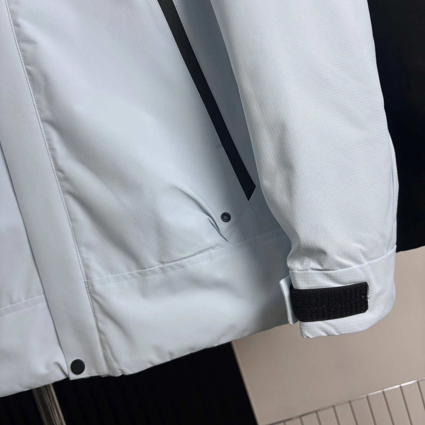 Stone Island Light Blue Technical Windbreaker Jacket Outerwear.windbreaker - 10