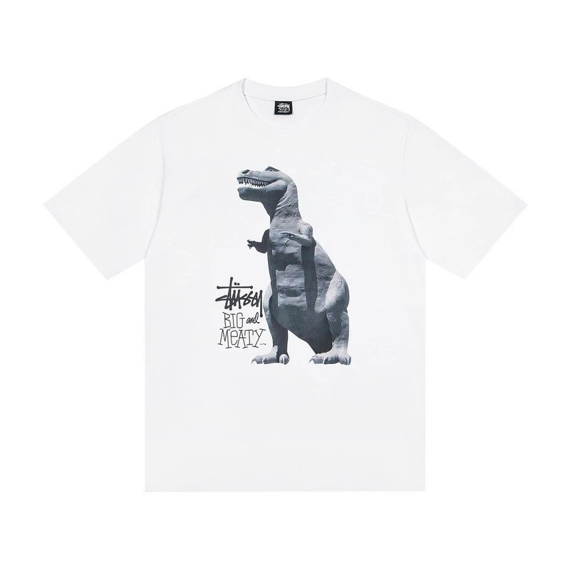 Nike x Stussy International Beach Crew White T-Shirt - 19