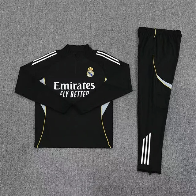 Real Madrid Matching Sets Half-Zip Long-Sleeve Training Set product detail image 2