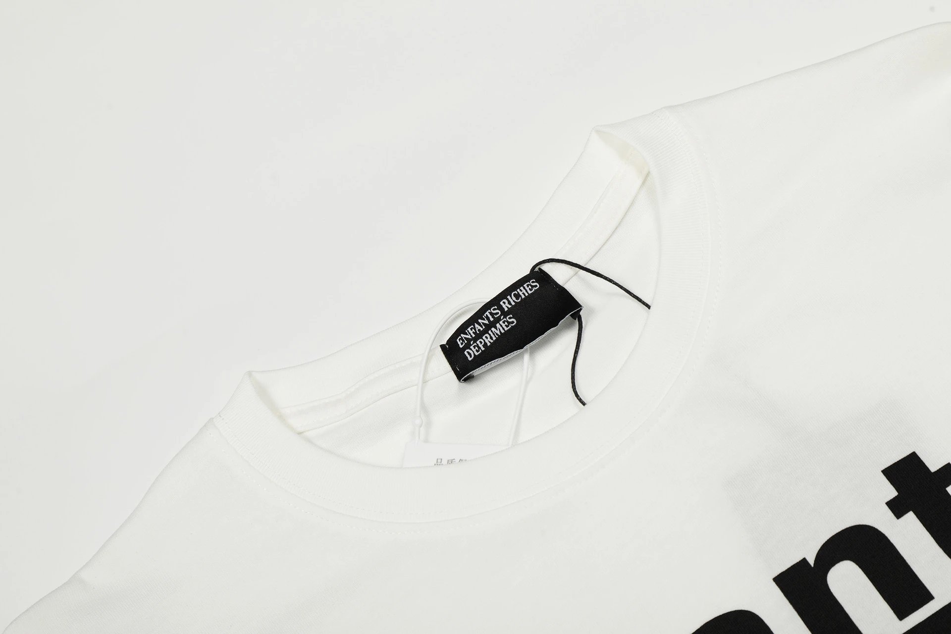 Design Long Sleeve Graphic Tee Black T-Shirts - 5