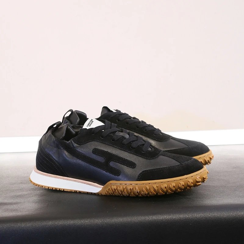 Hogan H321 Black Navy Gum Sneakers - 1