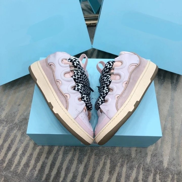 Off-White Odsy-1000 Light Gray and Lilac Sneakers Chunky Sneakers - 7