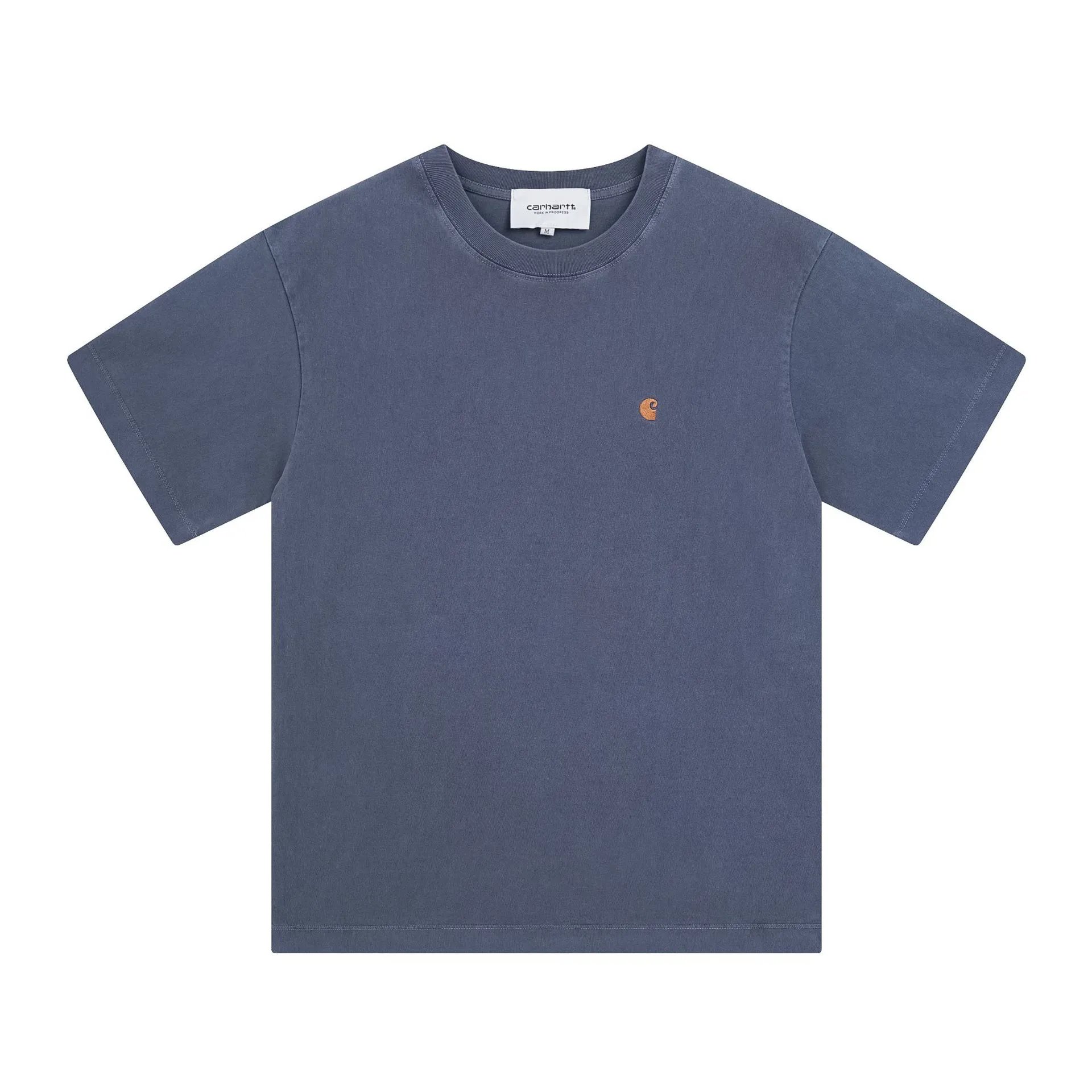 Carhartt Work In Progress Carhartt WIP Logo Raglan T-Shirt Navy / Gray T-Shirts - 10
