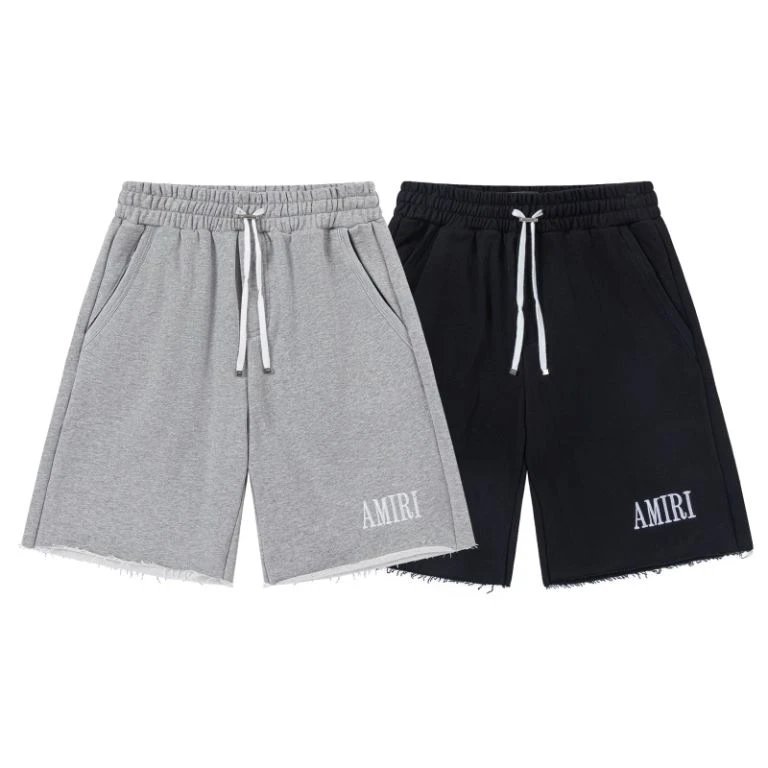 Design Embroidered Logo Shorts Gray - 9