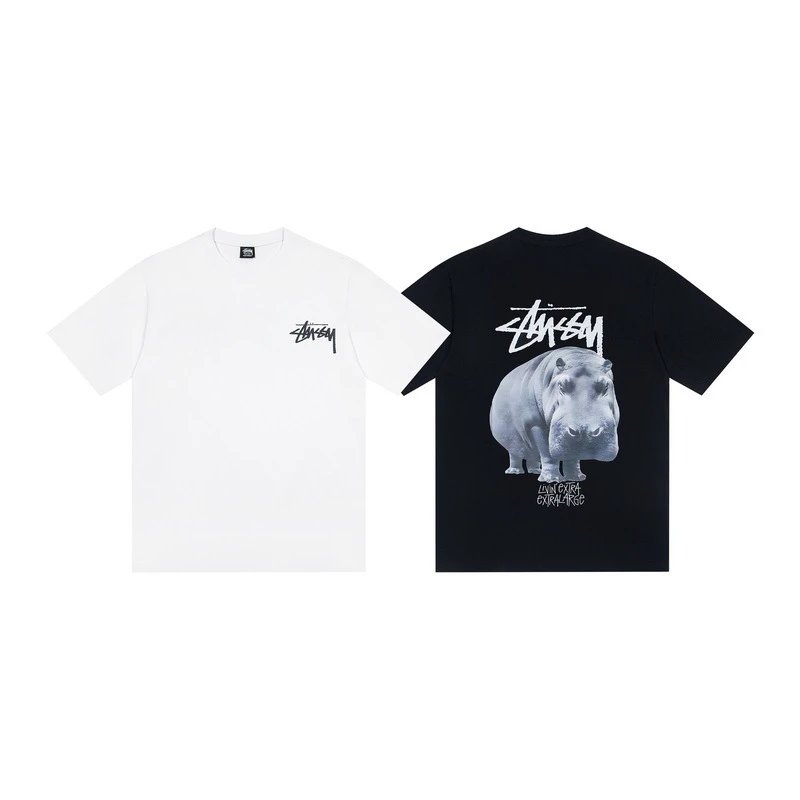 Nike x Stussy International Beach Crew White T-Shirt - 5