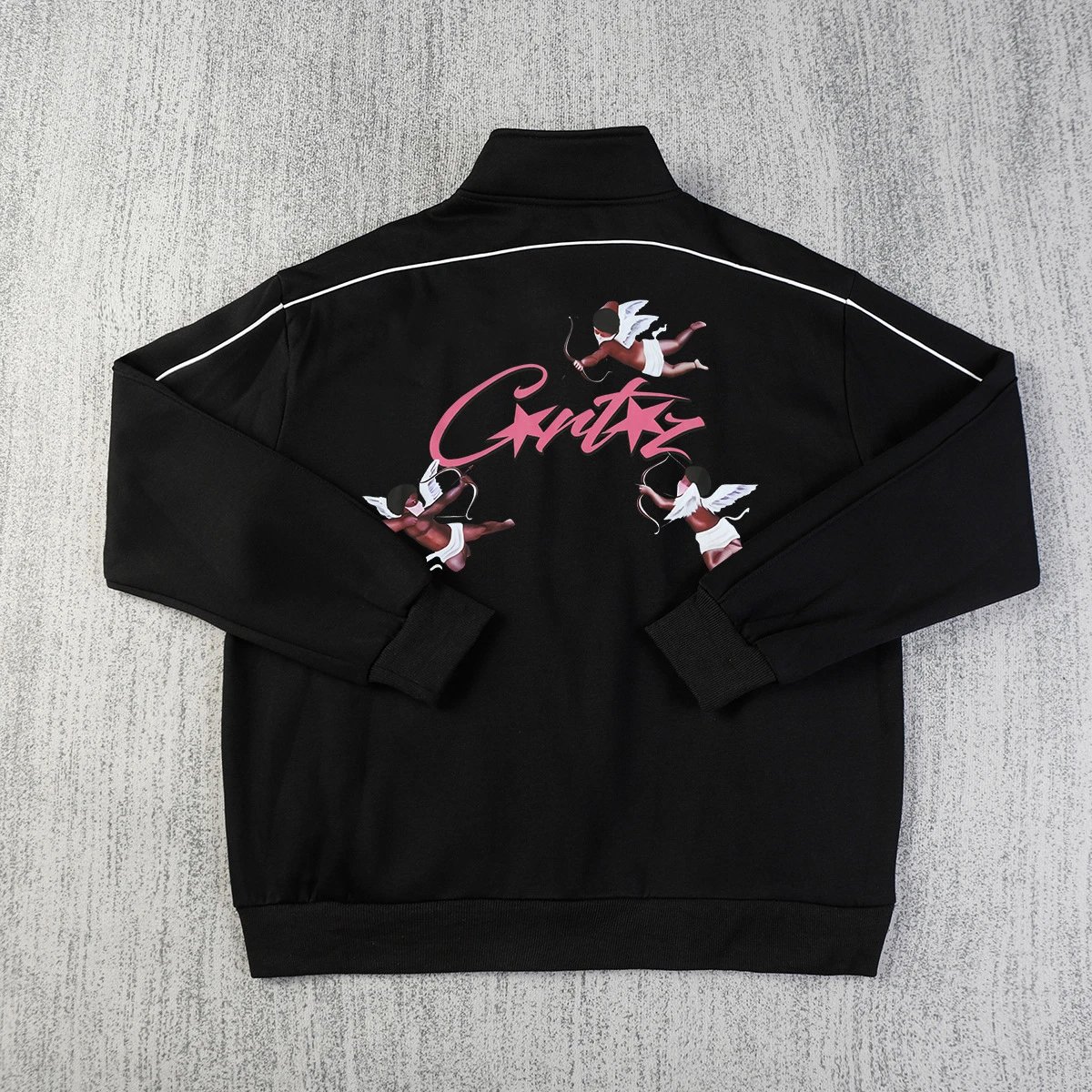 Corteiz Track Jacket Forest Green Outerwear - 10