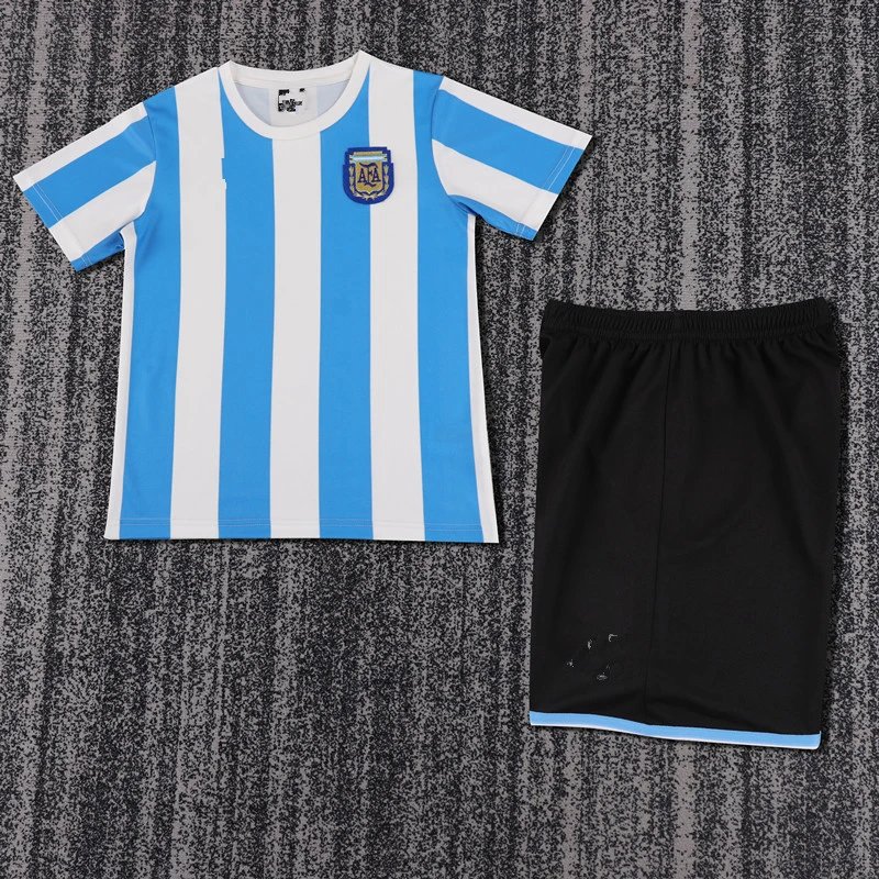 CBF Brazil National Team Training Kit Blue / White Jersey and Shorts Set - 21