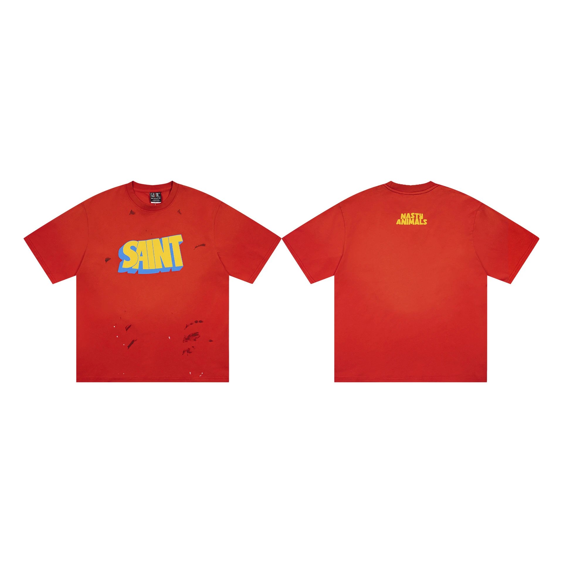 Design Saint x Friends TV Show Graphic Print White T-Shirt T-Shirts - 14