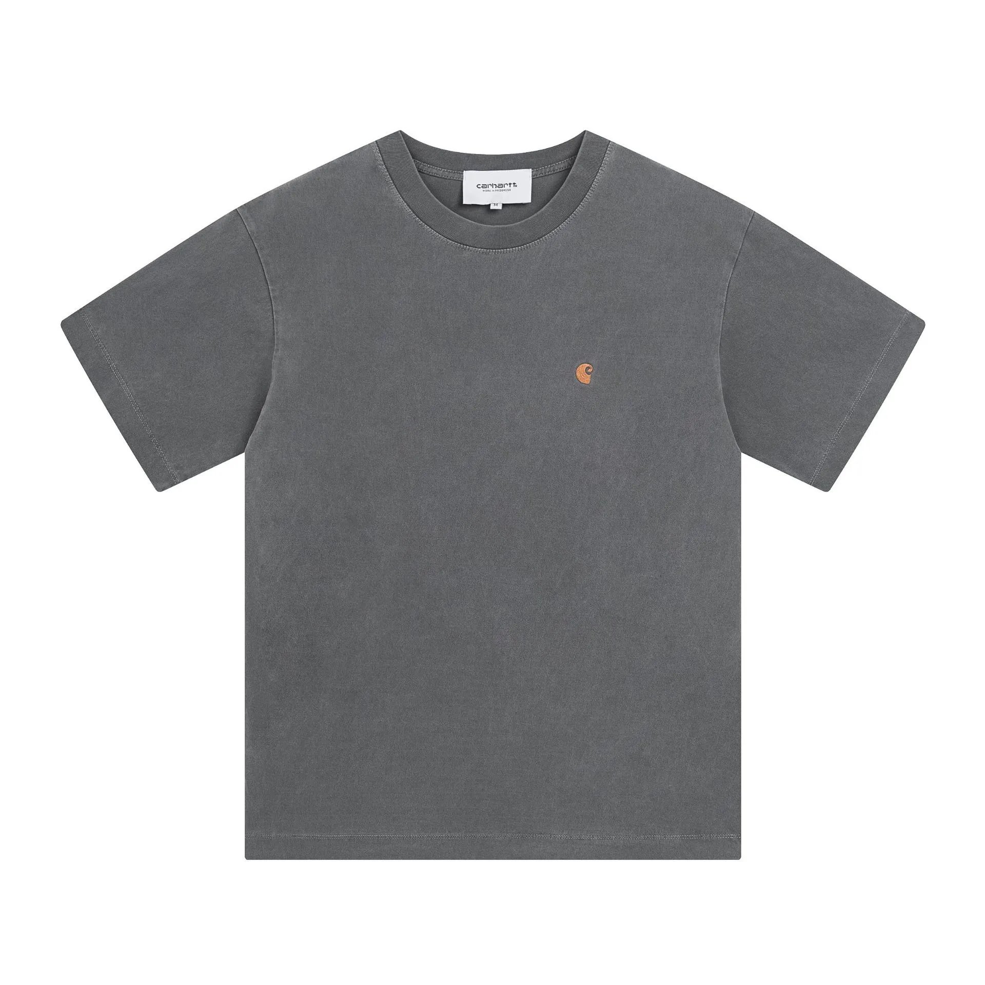 Carhartt Work In Progress Carhartt WIP Logo Raglan T-Shirt Navy / Gray T-Shirts - 18