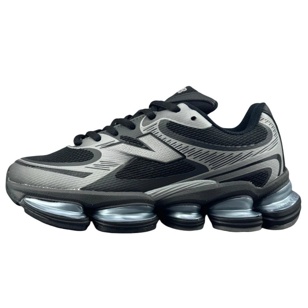 New Balance A15 Gray Black Red Running Shoes - 19
