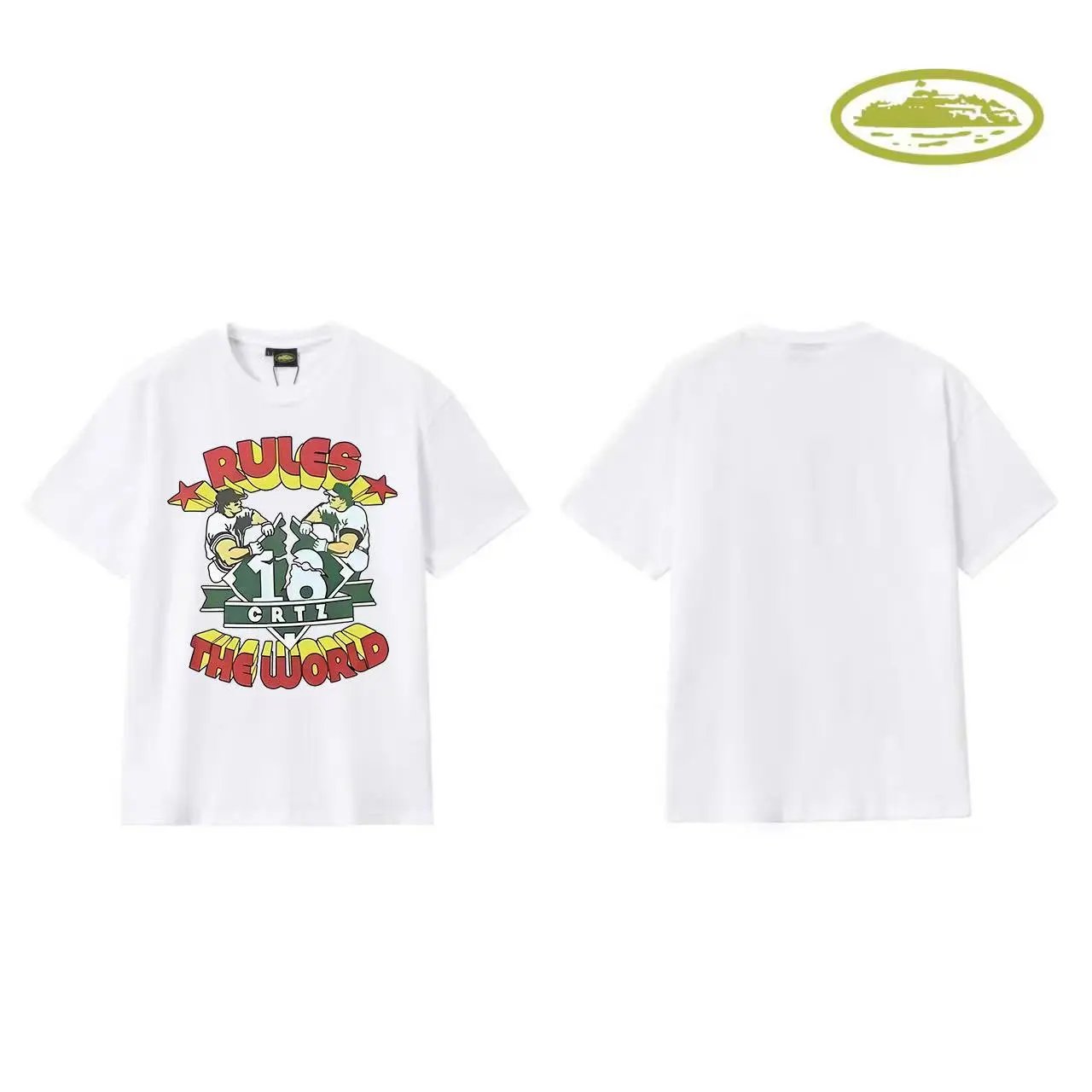 Design Cloud Burst Graphic T-Shirt White - 41