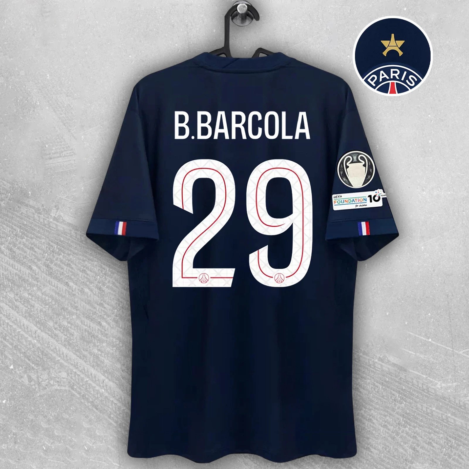 Design FC Barcelona x Nike Luis Díaz #14 Black Jersey - 9