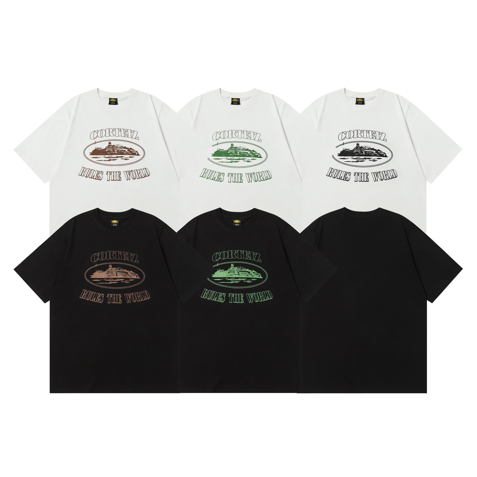 Design Flame Island Graphic T-Shirt White Tops.t Shirts - 10