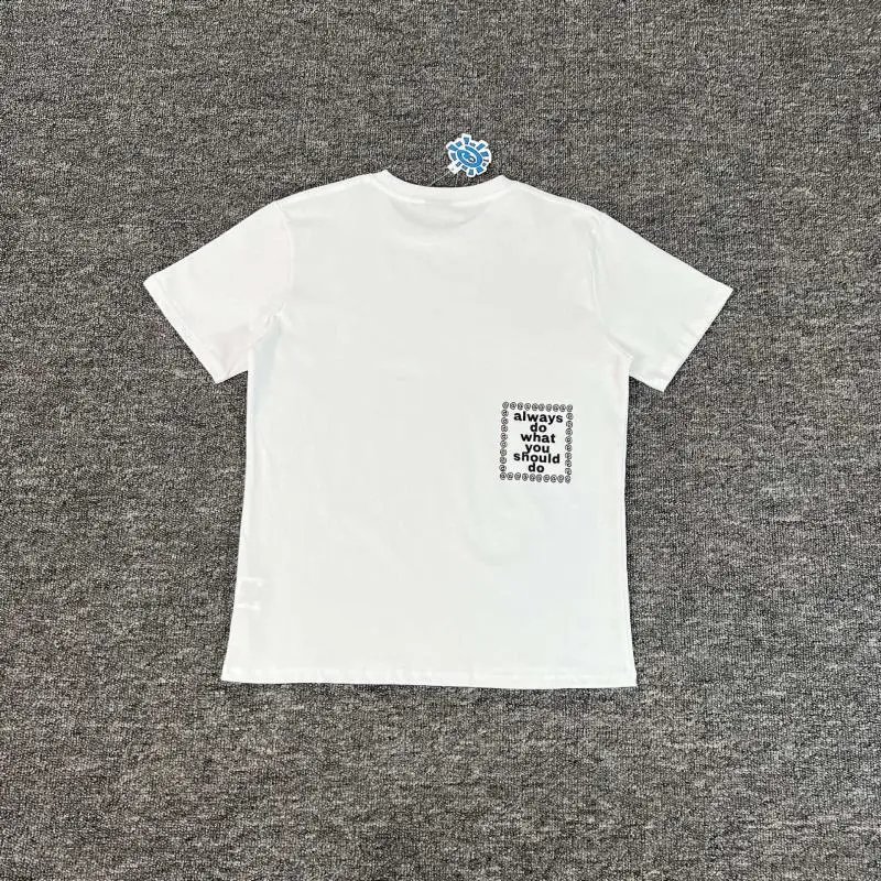 Design Surfboard Graphic Print White T-Shirt - 12