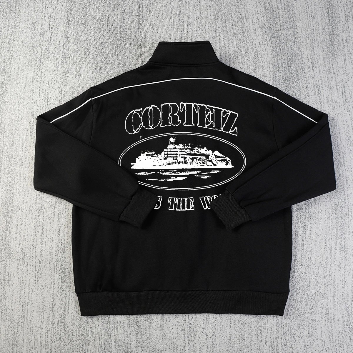 Corteiz Track Jacket Forest Green Outerwear - 12