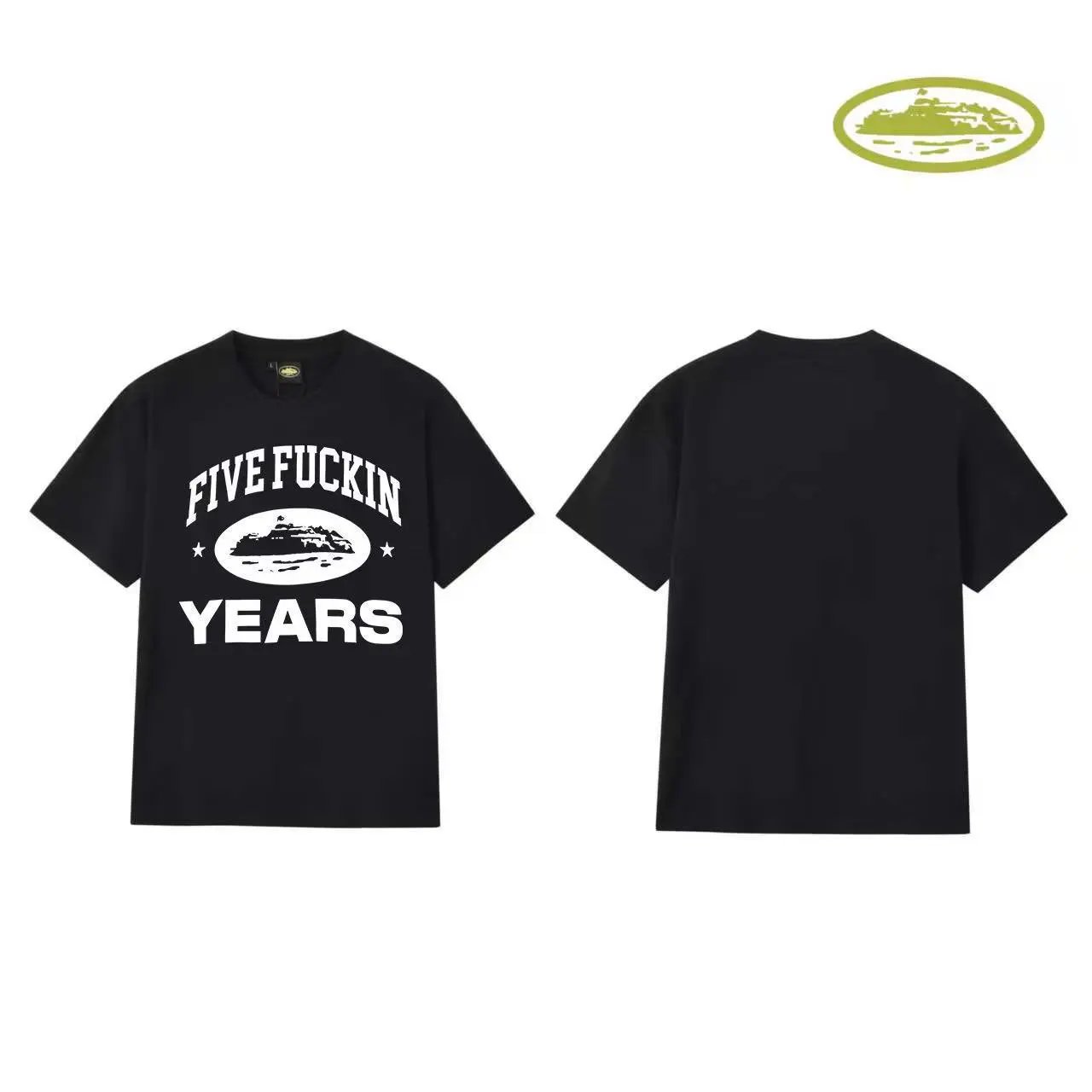 Corteiz Script Logo White T-Shirt - 30