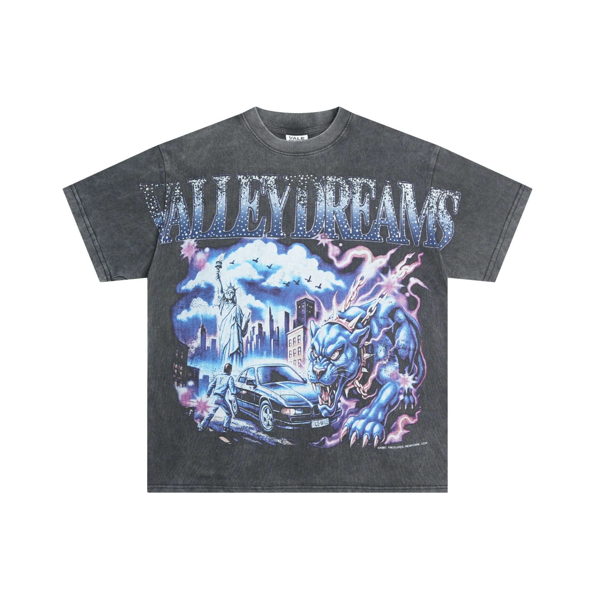 Design Valley Smasher Summer Dreams Graphic T-Shirt White T-Shirts - 11