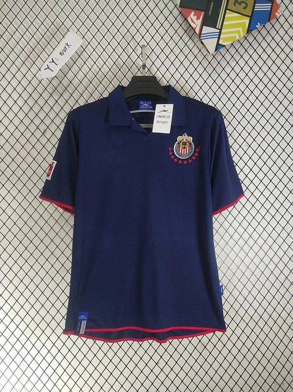 Design Tigres UANL x CEMEX 2010s Away Jersey Blue Yellow Jersey - 5
