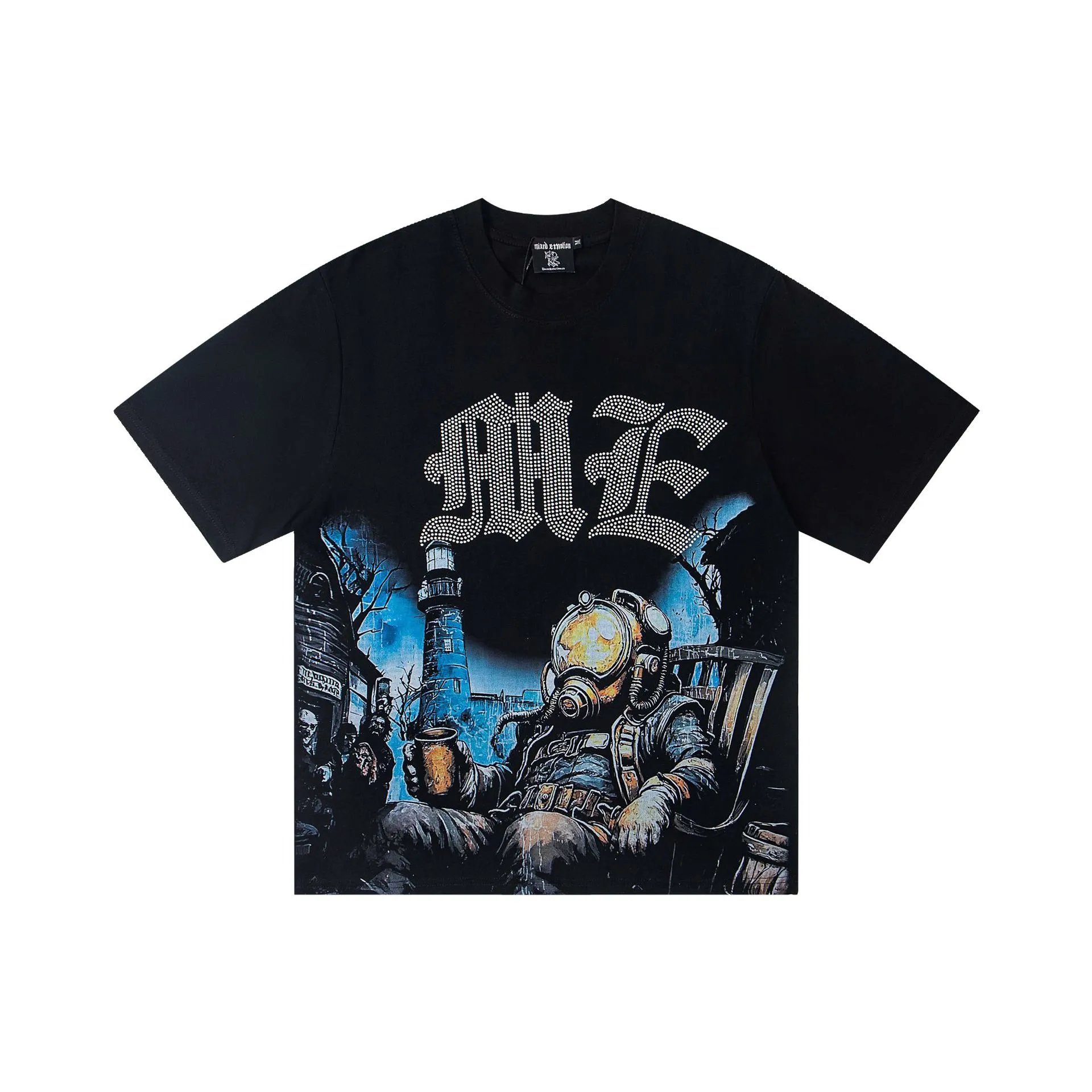 Hellstar Studios Lizard Rider Black T-Shirt - 19