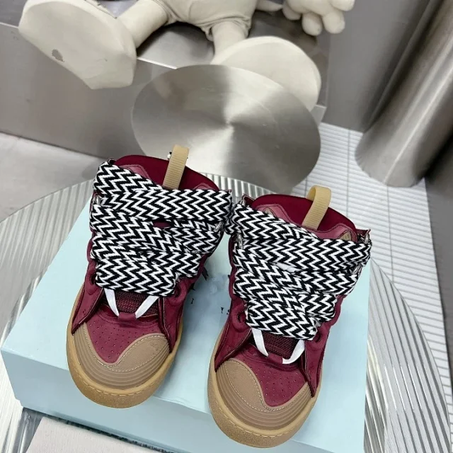 Lanvin Sneakers Curb oversized-lace product detail image 4