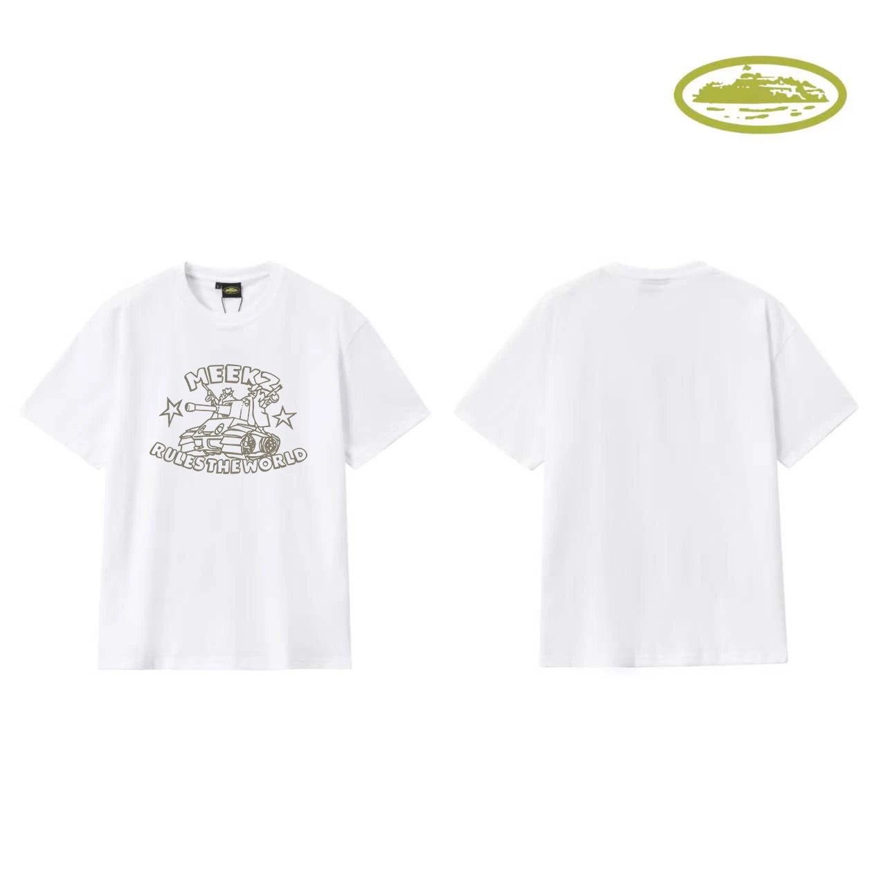 Corteiz Script Logo White T-Shirt - 27