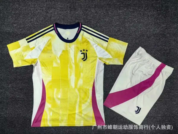 Design Vine Print Soccer Jersey Set Black - 6