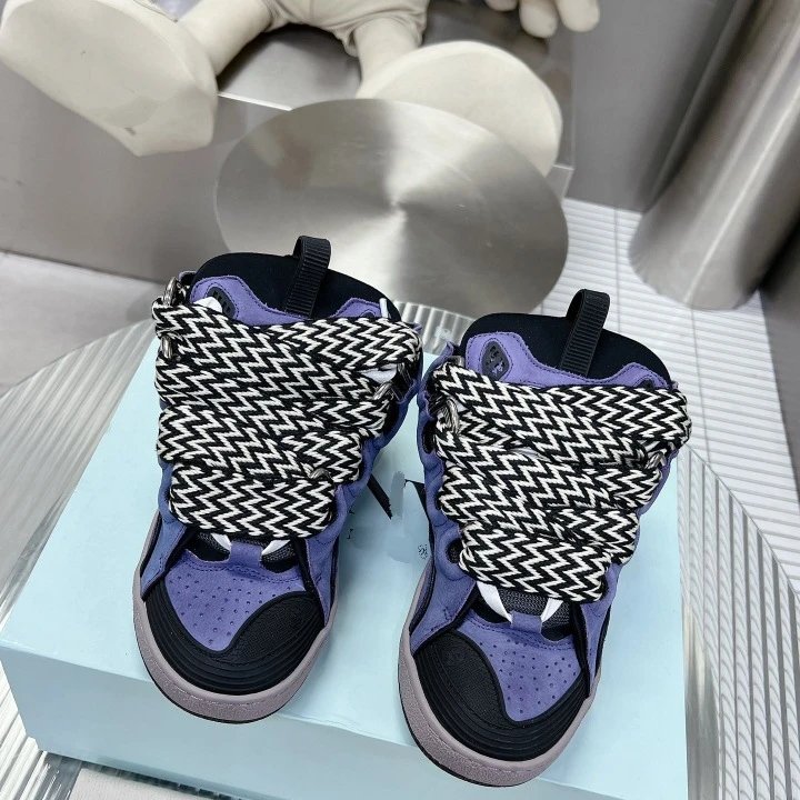 Off-White Odsy-1000 Light Gray and Lilac Sneakers Chunky Sneakers - 21