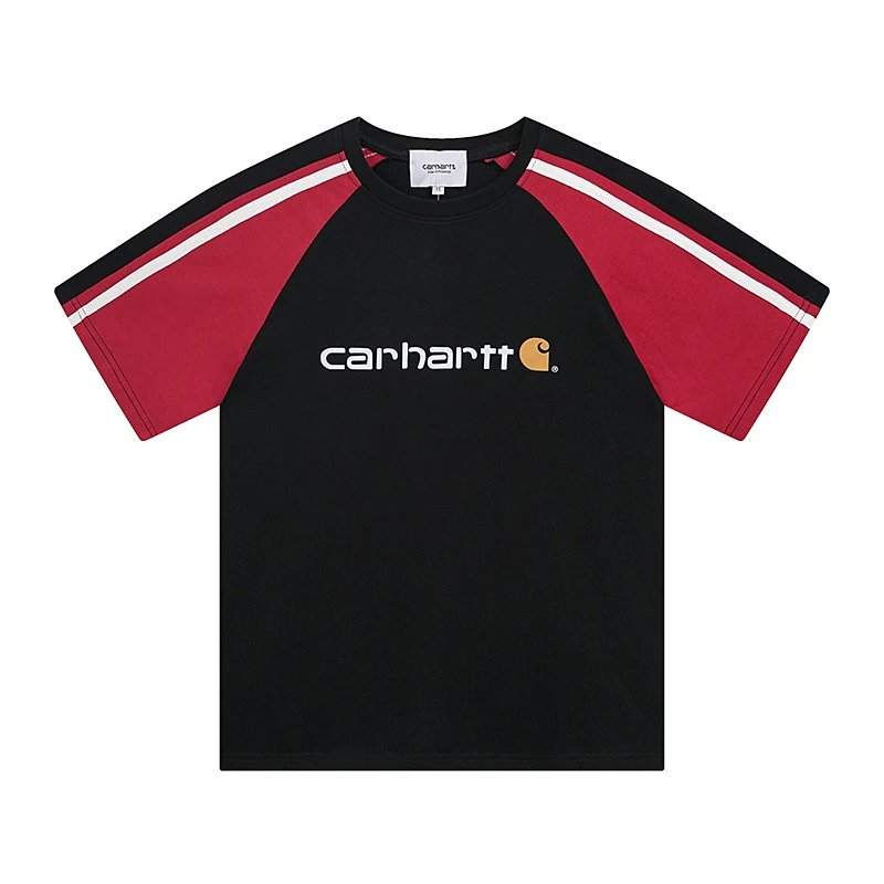 Carhartt Work In Progress Carhartt WIP Logo Raglan T-Shirt Navy / Gray T-Shirts - 29