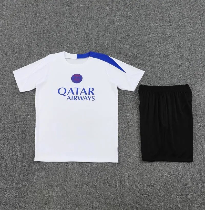 Paris Saint-Germain Training Kit Blue Navy Sets - 6