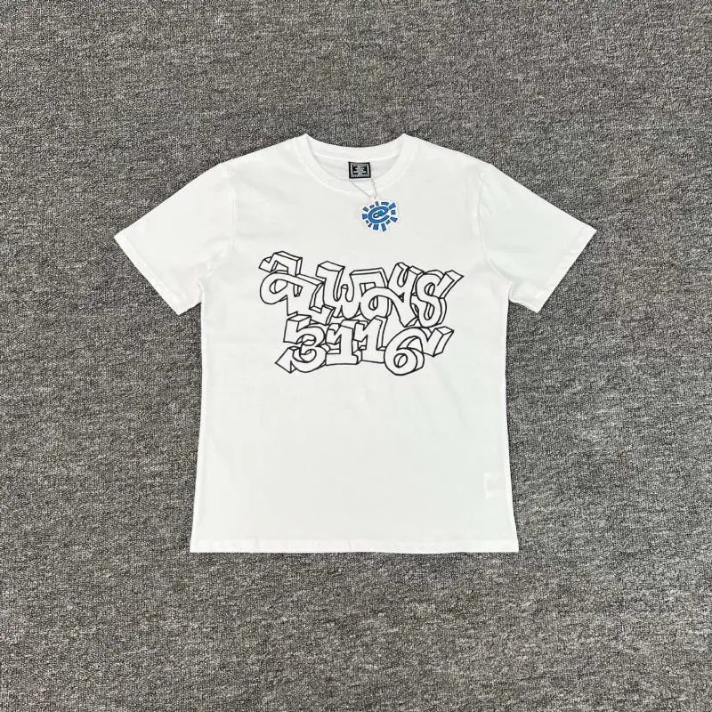 Design Surfboard Graphic Print White T-Shirt - 22
