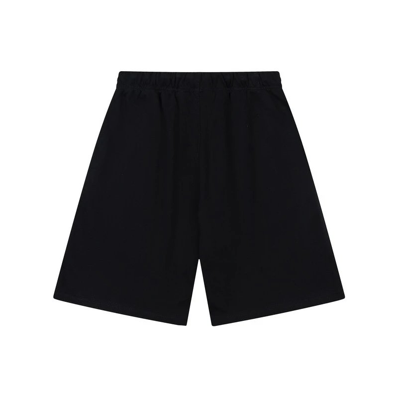 Fear of God Essentials 1977 Arch Logo Black T-Shirt and Shorts Set - 19