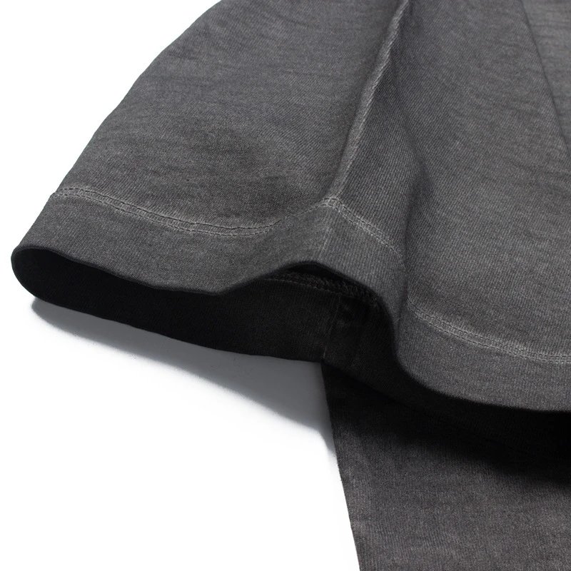 Acne Studios Logo Print Washed Gray T-Shirt - 15
