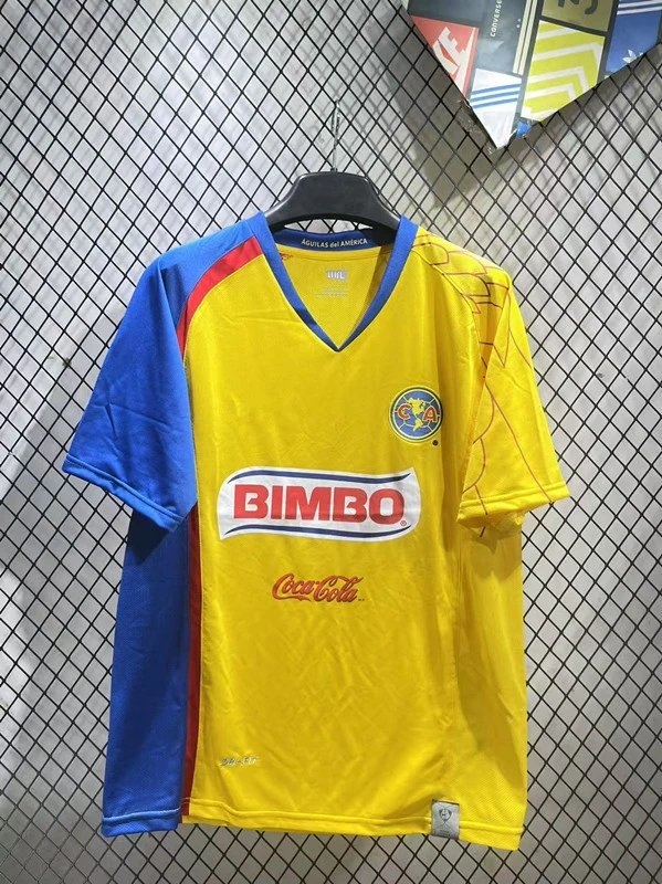 Design Tigres UANL x CEMEX 2010s Away Jersey Blue Yellow Jersey - 4