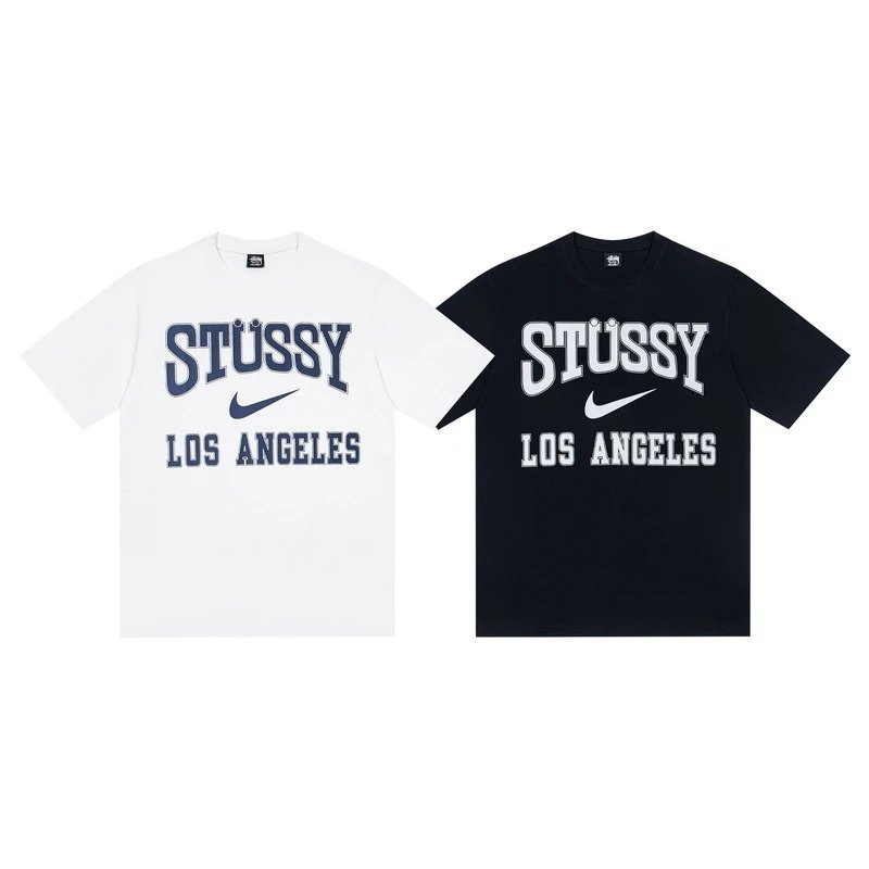 Nike x Stussy International Beach Crew White T-Shirt - 14