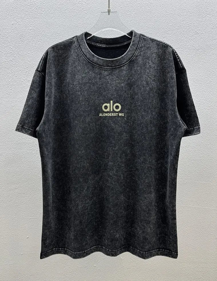 Alexander Wang Alo Black Oversized T-Shirt - 7
