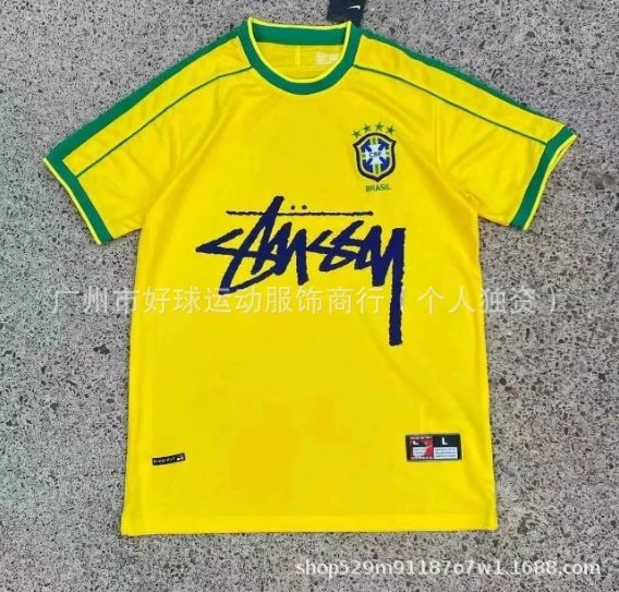 Puma x Stussy Portugal National Team Away Jersey Black - 13