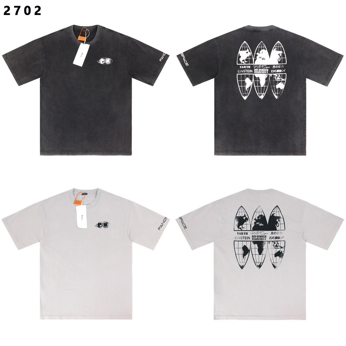 Amiri Flame Logo T-Shirt Blue - 17