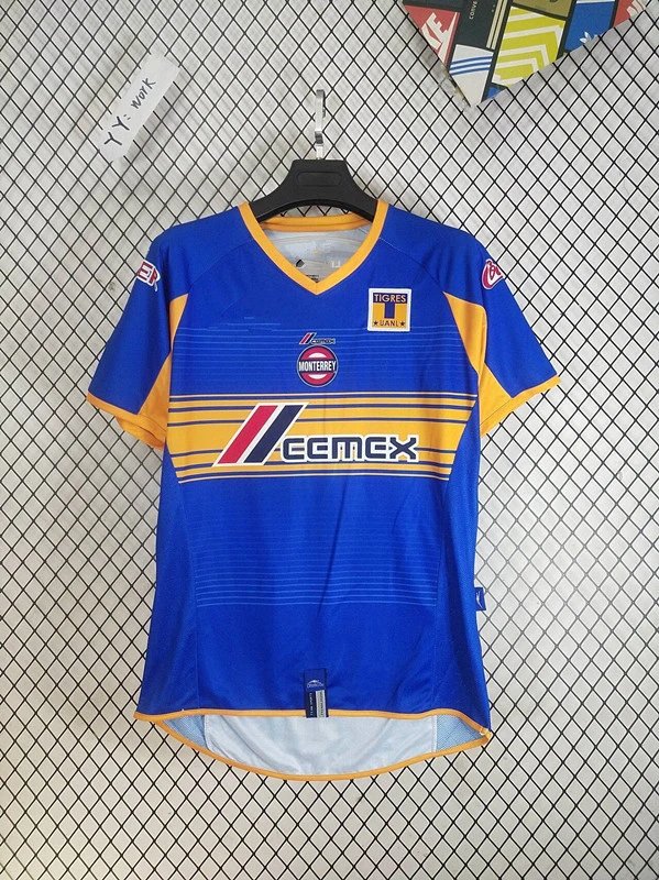 Design Tigres UANL x CEMEX 2010s Away Jersey Blue Yellow Jersey - 12