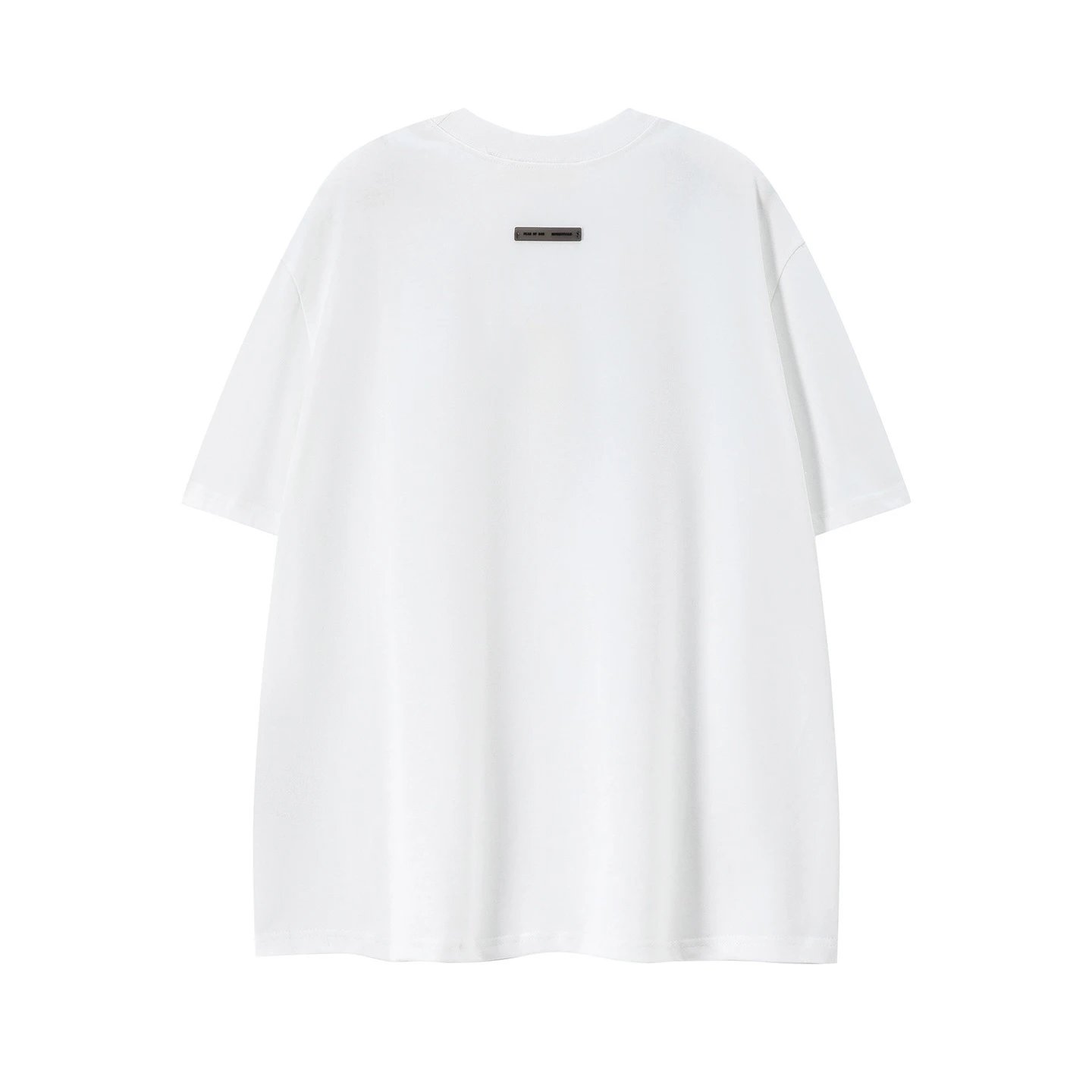 Fear of God Essentials Logo Print Oversized T-Shirt and Shorts Set White - 17