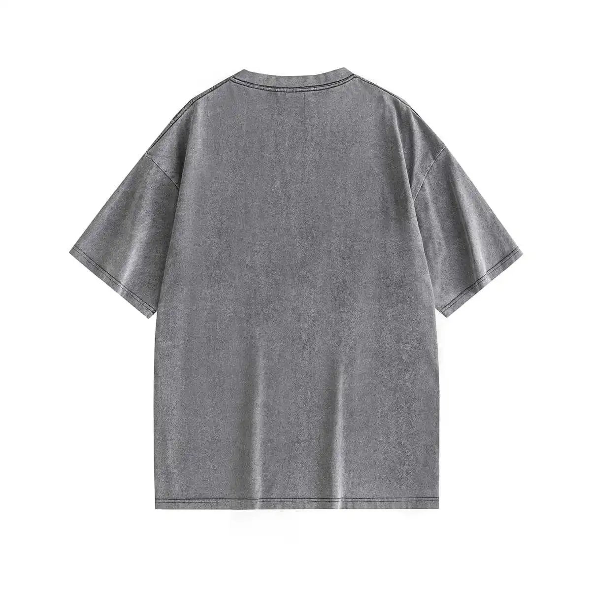 Gallery Dept. Washed Gray Logo T-Shirt - 8