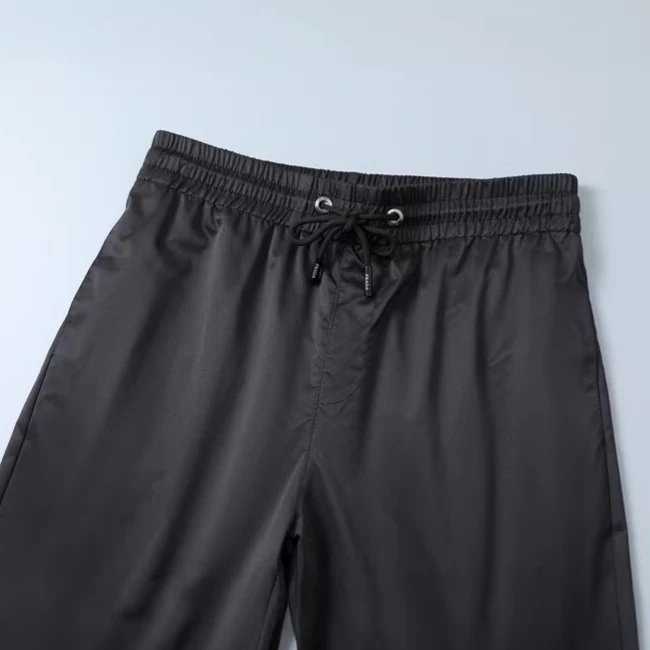 Unbranded Swimwear Elastic-waist drawstring mesh-lined swim shorts image 3