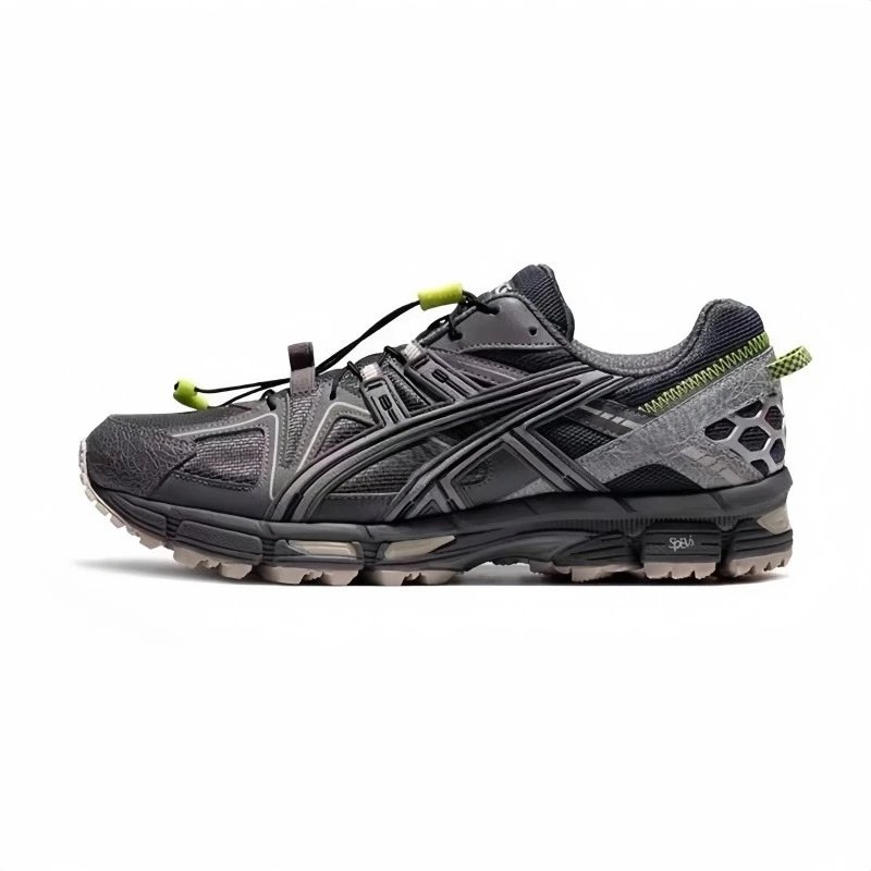 Asics Gel-Kayano 9 White Blue Orange Running Shoes - 7