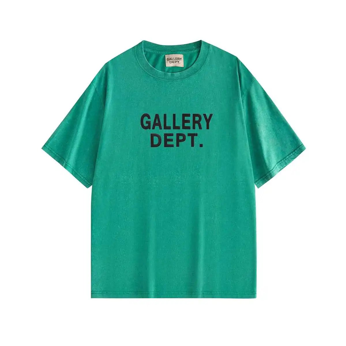 Gallery Dept. Washed Gray Logo T-Shirt - 15